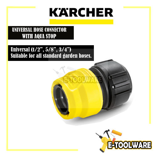 Karcher Universal Hose Connector Lazada