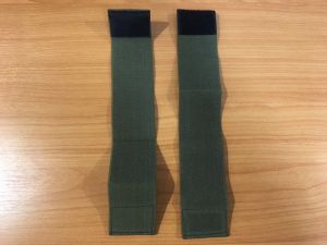 รัดท็อป สีเขียว ยางรัดข้อเท้าทหาร ตํารวจ รด.แบบหนา อย่างดี (รับประกันยางยืด 1 เดือน) ใช้งานได้ดป็นปี