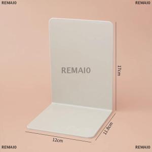 [COD] REMAI0 Desktop Organizer L-shaped Desk Bookends Durable Display Book Stand Simple INS Book Support Rack Minimalism