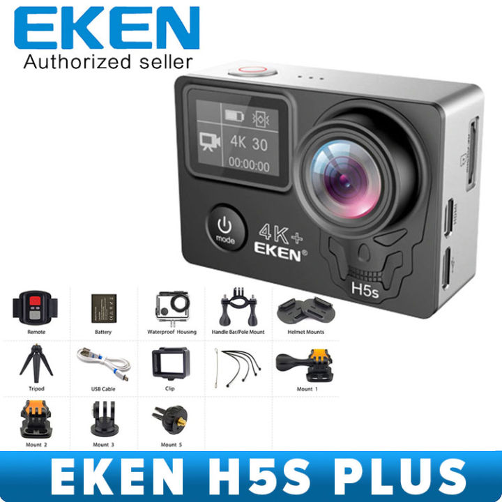 H5s Plus Eken Gopro Camera EKEN H5S Plus Ultra 4K WiFi Action