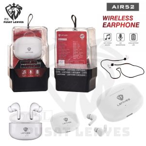 AIR52 - Handsfree Bluetooth LENYES ORIGINAL AIR-52 TWS Headset Wireless Bluetooth 5.1 Earbuds Hifi Stereo Earphone With HD Microphone