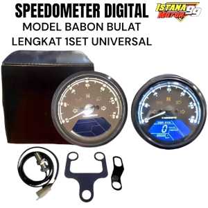 SPEEDOMETER DIGITAL BABON PLUS BREKET SPIDOMETER BULAT BABON UNIVERSAL ISTANAMOTOR55