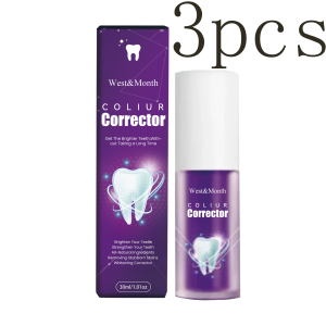 new Premium Purple Brightening Toothpaste Removes Surface Stains & Oral Odor Gentle Gum Care Daily Brightening & Refreshing Teeth Free Shipping