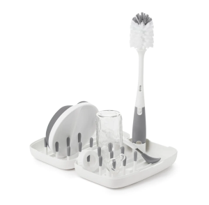 OXO TOT ON-THE-GO DRYING RACK WITH BOTTLE BRUSH