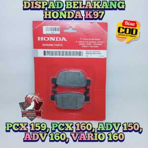 DISPAD BELAKANG HONDA K97 KUALITAS ASLI ORIGINAL UNTUK MOTOR PCX 159 PCX 160 ADV 150 ADV 160 VARIO 160 KAMPAS CAKRAM BELAKANG