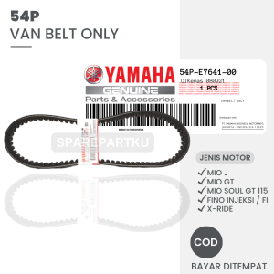 54P VANBELT YAMAHA MIO J / SOUL GT 115 / XRIDE / FINO INJEKSI / FANBEL / PENBEL / PANBEL ONLY / V-BELT RUMAH ROLLER ASSY X-RIDE 115 / KIPAS CVT / PAKET CVT SOUL GT 115 / SATU SET RUMAH ROLLER / KLEMAN ROLLER / ROLLER / BOSH BOS