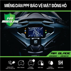 Miếng Dán PPF Bảo Vệ Mặt Đồng Hồ Xe   AIR BLADE 2016 - 2019   AIR BLADE 2020 - 2025    | Chất Liệu Film PPF Trong...