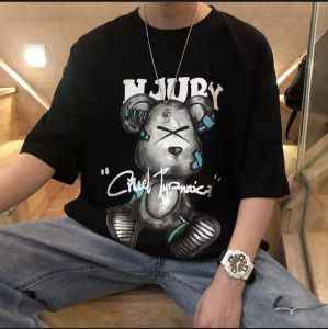 [HCM]Áo Thun Nam Nữ Form Rộng In Hình GẤU RUBY độc đẹp Vải Dày Mịn Thiết Kế Thời Trang Đường May Sắc Sảo