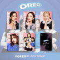 Blackpink Oreo Photocards Jennie Lisa Rose Jisoo Oreo Photo Cards 5 Per Set. 