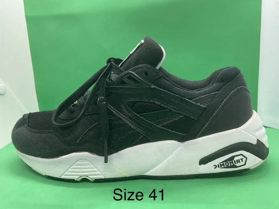 Giày puma sale trinomic tr?ng