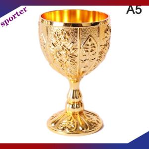 Sporter 30ml Retro Sáng Tạo nhỏ đồ uống rượu cốc Vàng Phong Cách Châu Âu Thanh Nhà