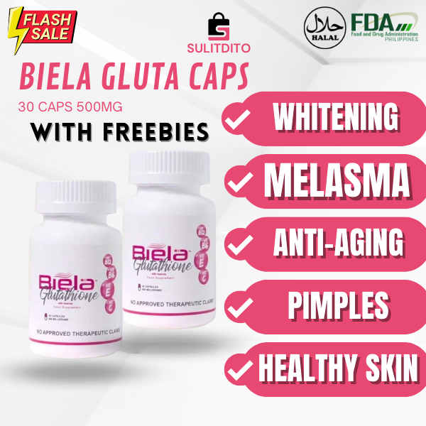 how to increase glutathione level in our body SULITDITO ang ORIGINAL BIELA GLUTATHIONE whitening pcos cyst myoma anti  aging moisturizer slimming vitamin e | 30 capsules Slimming Capsules For  Cysts Vitamin B Complex Capsules - Lazada