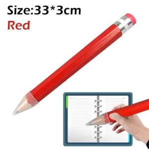 34CM Giant Pencil With Eraser Huge Pencil Painter Writing Supplies Artist Large Pencil Fun Gift Toy