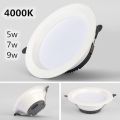 TOLO Pin light Tri color LED Downlight Dimmable light Recessed Round Panel Light Ultra-Thin Ceiling Light 5W 7W 9W. 