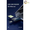 Card reader DIINAMI sd card & Micro sd card speed translit data usb 2.0 for smartphone HC661. 