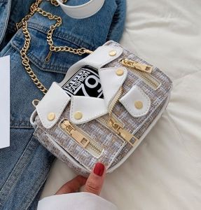 [COD - TERJUAL 1.9K] Tas Selempang Wanita Import Premium Bentuk Baju (Lipatan Kerah) Model Viral Cewek Korean Style OOTD Terbaru 2025 - BS-013