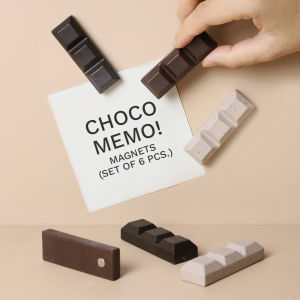 Choco Memo แม่เหล็กติดตู้เย็น ติดกระดาษโน๊ต ดีไซน์ ช็อกโกแลต Qualy (ควอลี่)