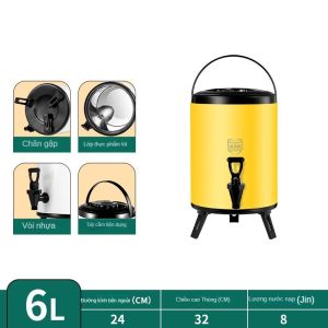 bình ủ trà Bình giữ nhiệt ủ trà Inox304 bình nước nóng lạnh có vòi bình ủ trà giữ nhiệt