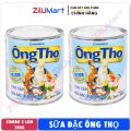 Sữa đặc Ông Thọ có đường nhãn xanh (combo 2 lon) loại 380g. 