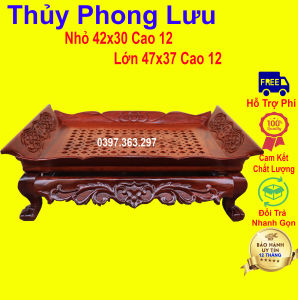 Khay trà thuyền gỗ hươngbàn trà cổ điển kê bày ấm chén phòng trà