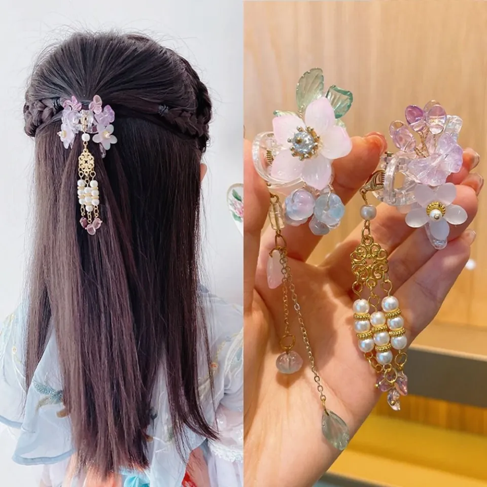 CHANBAEK chinese hair accessories kids set kids Lovely Sweet