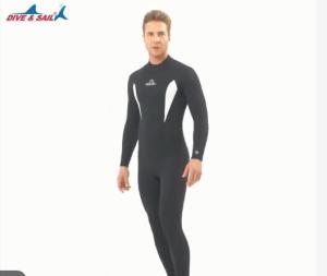 DIVE&&SAIL Men Women Wetsuit Full Body 3mm Neoprene Adult Wetsuit Surfing Swimming Diving Scuba Jumpsuit Guard Suit Snorkeling Wet Suit