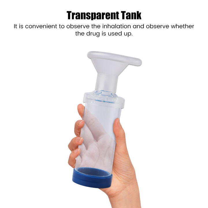 Suolaer Buffer Inhale Chamber Child Adult Spacer Mist Storage ...