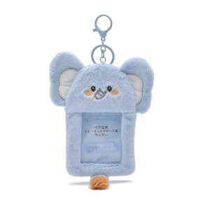 Lucu Sanrio 3 Inch Photocard Holder Kartun Plush Card Holder Photocard Pc Korea Kartu Mewah Tas Kartu Bus Kartu Id Pelindung Tas Siswa Liontin Kuromi