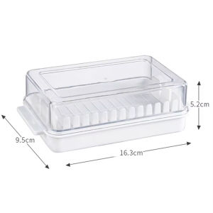 Covered Butter Cutting Storage Box Refrigerator Kitchen Cheese Slicers Baking Supplies Fresh Baking Butter Cutter Convenient
