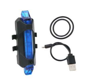 Bicycle Light Waterproof Rear Tail Light LED USB Rechargeable Cycling Taillamp Safety Warning Light