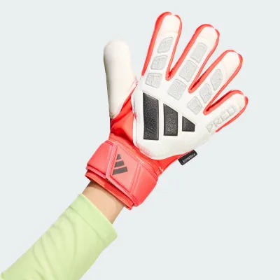 Adidas Football PREDATOR GOALKEEPER GLOVE MATCH FINGERSAVE JUNIOR Unisex White KA7790