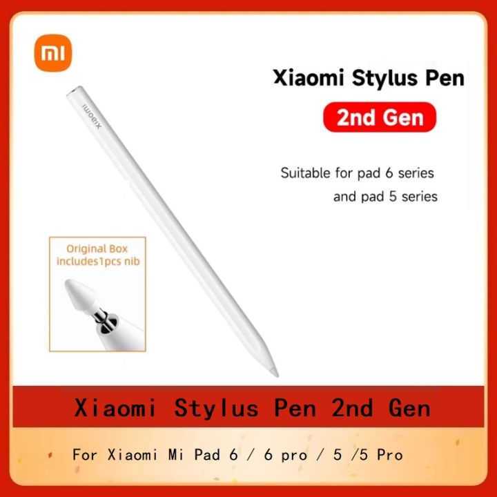 Xiaomi Mi Pad 5 6 Pro Stylus Pen 2nd Gen For Xiaomi Tablet Screen