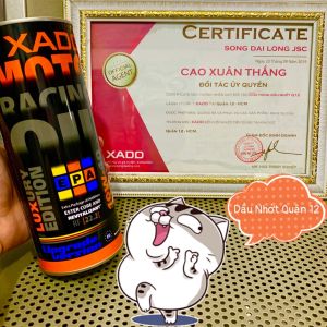 [Xả Hàng] Xado Racing V3 22.2 - Nhớt Cao Cấp Xe Số - Tay Côn XADO LUXURY MOTO RACING OIL 4T 10W-40 Made in Holland