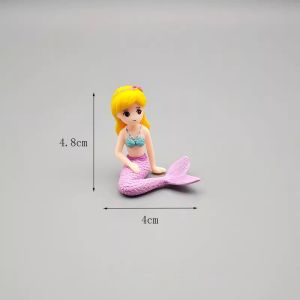 DIY Mermaid Mini Model Figurine Miniature Fairy Garden Bonsai Aquarium Decor Fish Tank Landscaping