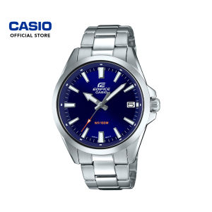 CASIO EDIFICE EFV-100D Mens 3-Hands Analog Watch Stainless Steel Band