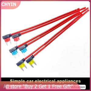 [COD] CHYIN Micro Standard ATM APM Blade Mini Medium Simple Safety Device 10A 15A 20A Car Fuse Holder Add-a-circuit TAP Adapter