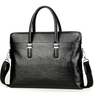 118 Mens Handbag Business Mens Leather Bag Crossbody Shoulder Bag Mens Bag Trendy Briefcase Single Horizontal Hand Carrying Cross-Border