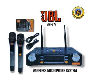 JBL VM-877 High Quality UHF Wireless Microphone System