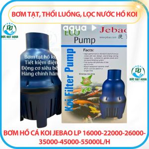 Bơm Hồ Cá Koi JEBAO LP 16000-22000-26000-35000-45000-55000L/H: Bơm Tạt Thổi Luồng Lọc Nước Hồ Koi