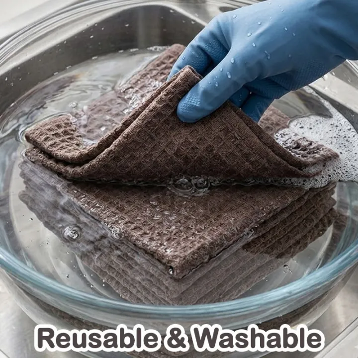 Microfiber%20Dish%20Cloth%20Coffee%20Machine%20Cleaning%20Towel%20Soft%20Absorbent%20Kitchen%20Drying%20Rag%20Kain%20Lap%20%E6%8A%B9%E5%B8%83%20-%20Image%207