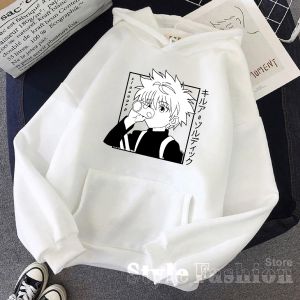 Sweater Hoodie ANIME KILLUA Wanita Size M L XL XXL Bisa Bayar Ditempat COD