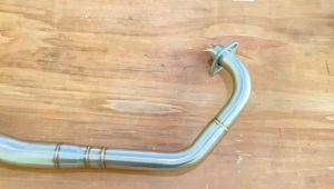 LEHER SATRIA FU 150 BENDING ORIGINAL RMS MUFFLER BERKUALITAS