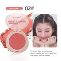 Ashley Shine Blusher Pretty Cheek Velvet  Waterproof Natural Blusher Hightlight  Multiple Uses Blush on Cheek  with Brush AS9092. 