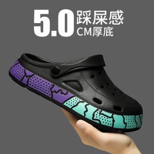 Free Shipping MenS Summer Clogs Non-Slip Wear-Resistant Versatile With A Thick Sole Comfortable And Suitable For Various Outfits Perfect For The Beach
