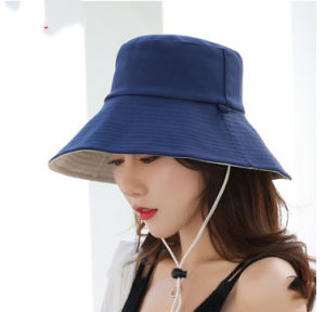 TOPI BUCKET LEBAR WANITA FASHION PRIA KOREA CAP PANCING PANTAI WOMEN TERBARU AA1