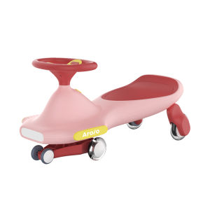 SG Stock - SG Stock - Arolo High strength & bearing capacity Swing Twist Car six-wheeled design for Outdoor Ride On for Kids 3 Years and Up New Design Swing Car with Flashing Wheels and Music Wiggle Car Ride On Toy Birthday Gifts Christmas Gift for Kids