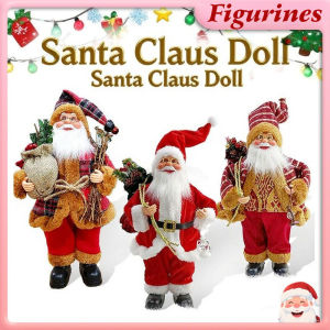 Electric Christmas Figurines Electric Santa Claus Doll Standing Santa Claus Toys for Home XMAS Atmosphere Gift