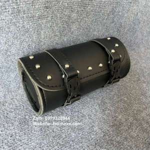 Túi Da Treo Hông Xe Motor Xe Máy Trống Cơm 20cm