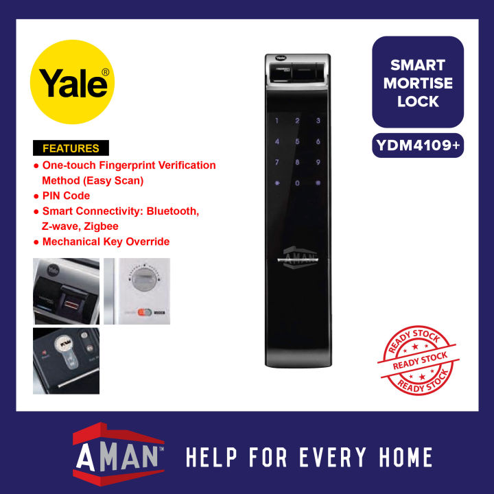 YALE Intelligent Biometric Fingerprint Smart Digital Door Lock Without ...
