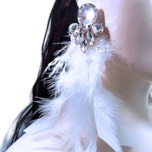 Hypoallergenically Feather Earrings Lightweight Alloy Long Drop Ear Accessories for Women Gift